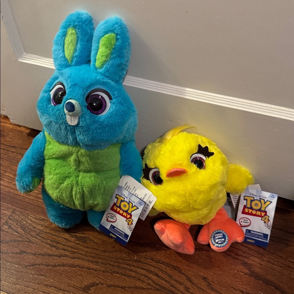 NEW Disney Toy Story 4 Bunny and Chick Talks